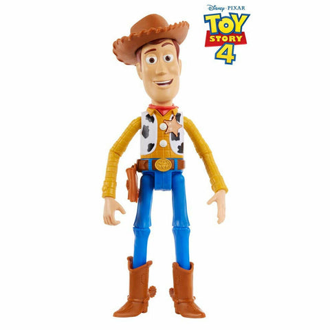 Disney Pixar Toy Story 4 True Talkers Figure-Woody With 15+ Phrases Age 3+