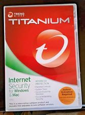 Trend Micro Titanium Internet Security for Windows & Mac