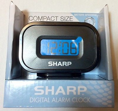 Sharp Compact Size Digital Alarm Clock