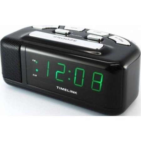 Timelink Digital LED Alarm Clock - 0.7-inch