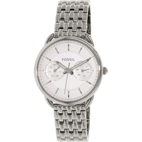 Fossil  ES3712 Women Tailor Silver Stainless-Steel Quartz Watch-GL