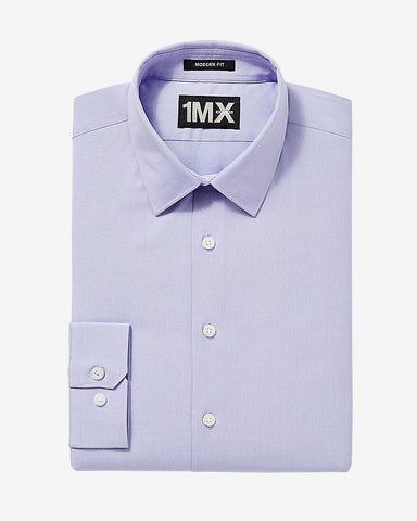 Express 00302146 Men Modern Fit Longsleeve Shirt Lavender-GL