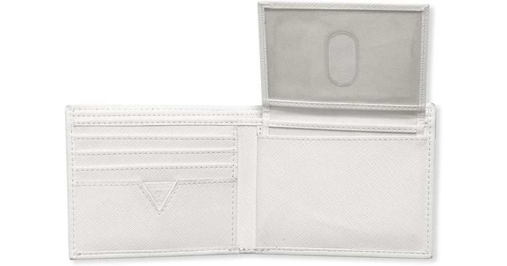 Guess Wallets Sarasota Passcase Wallet in White for Men