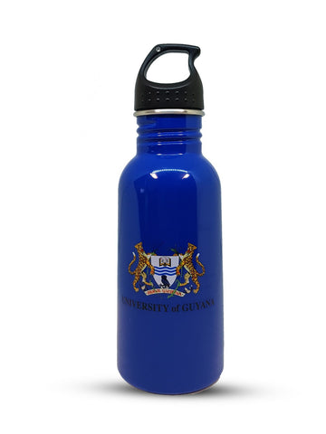 University Of Guyana Sports Bottle Blue