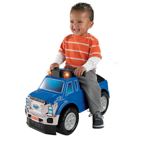 Fisher-Price W8674 Power Wheels Ford Super Duty Pick-up Blue/Black