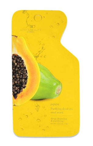 Love & Beauty Purifying Dead Sea Mud Mask Papaya-BB