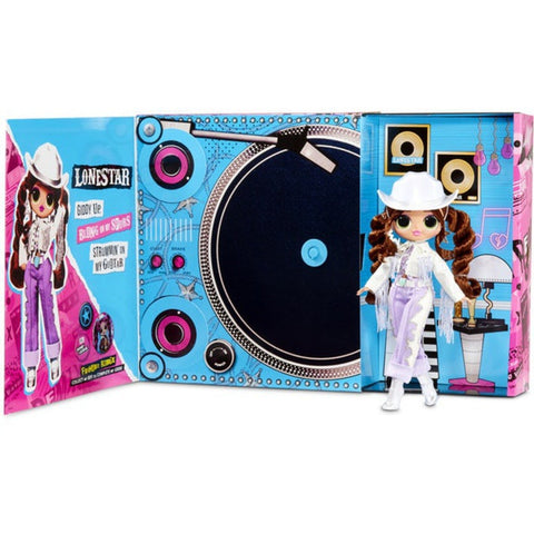 L.O.L. Surprise O.M.G. Remix Lonestar Fashion Doll 25 Surprises with Music Age 3+