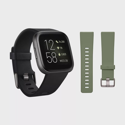 Fitbit Versa 2 Smartwatch  with Bonus Bands