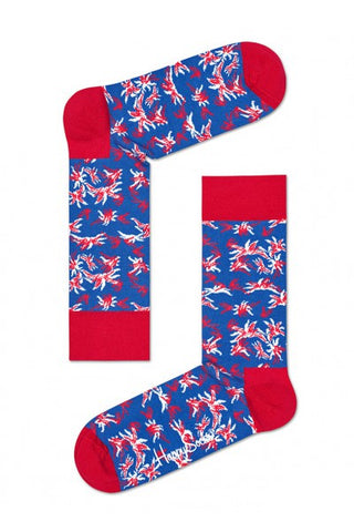 Happy Socks Unisex Sock Red/Blue-GL/SHW