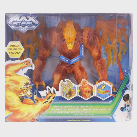 Max Steel Fire Elementor Action Figure