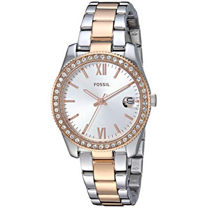 Fossil ES4372 Women Scarlette Crystal Bracelet Watch-GL