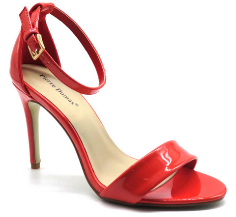 Pierre Dumas Event-2 Women Open Toe Ankle Strap Heel Shoe Orange-MT