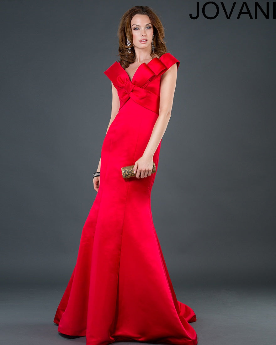 strapless open back dress Jovani 06426 Dress