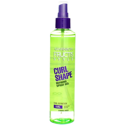 Garnier Fructis Style Curl Shape Defining Spray Gel Curly Hair 8.5 fl oz