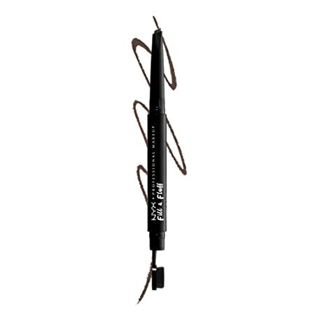 NYX Professional Makeup Fill & Fluff Eyebrow Pomade Pencile, Brunette