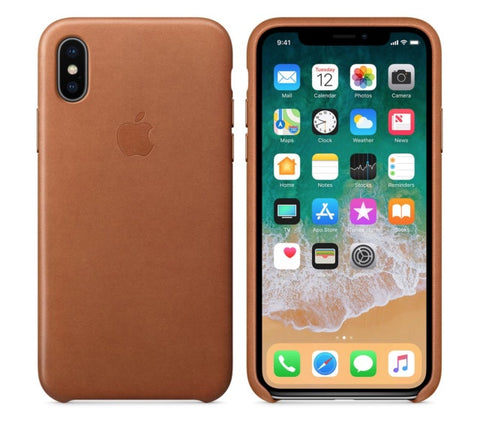 iPhone X Leather Slim Fit Case