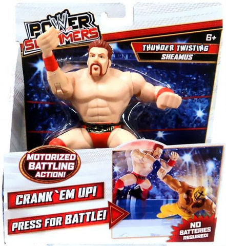 WWE Wrestling Power Slammers Thunder Twisting Sheamus Action Figure, Age 6+