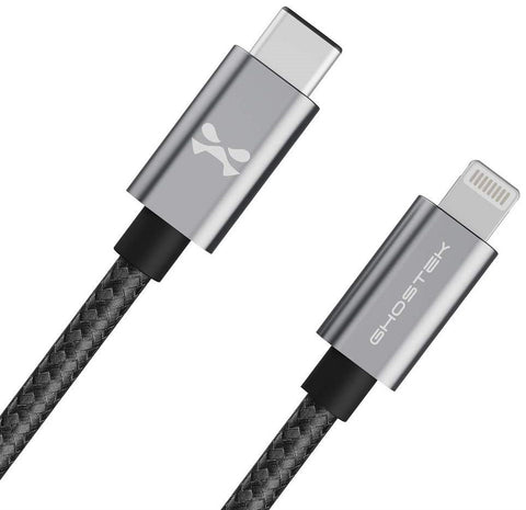 Ghostek USB-C to Lightning Durable Graded Charging Cable 6ft 2M
