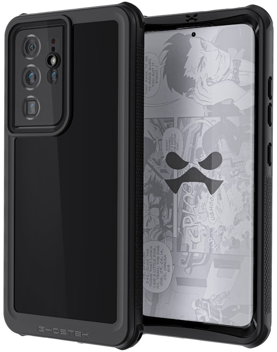 Ghostek Nautical 3 Black Extreme Waterproof Case for Galaxy S21 Ultra