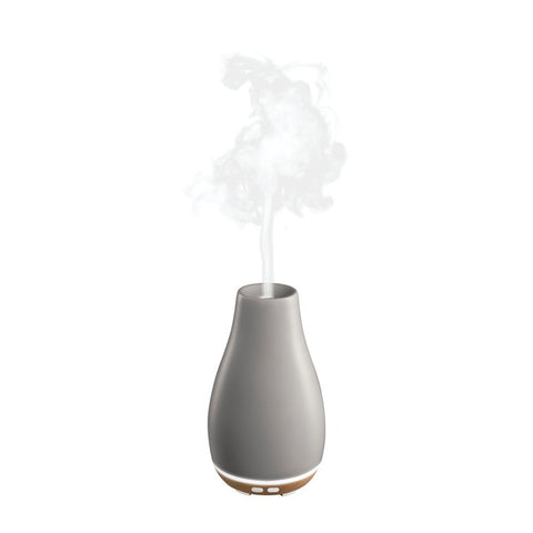 Homedics Ellia Blossom Ultrasonic Aroma Diffuser Gray