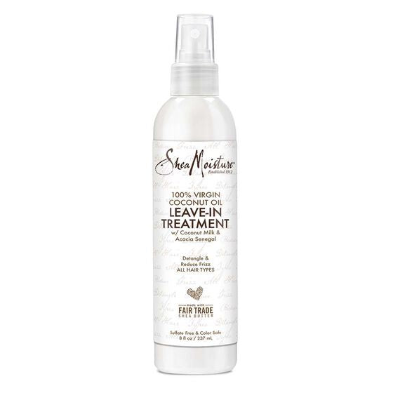 Shea Moisture 100% Virgin Coconut Oil Daily Hydration Leave-in Treatment 8oz