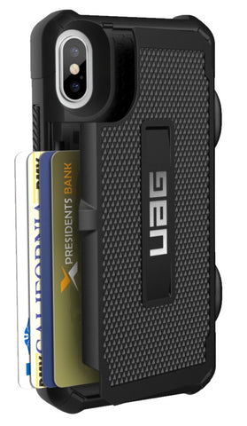 UAG Trooper Series iPhone X Case  Black