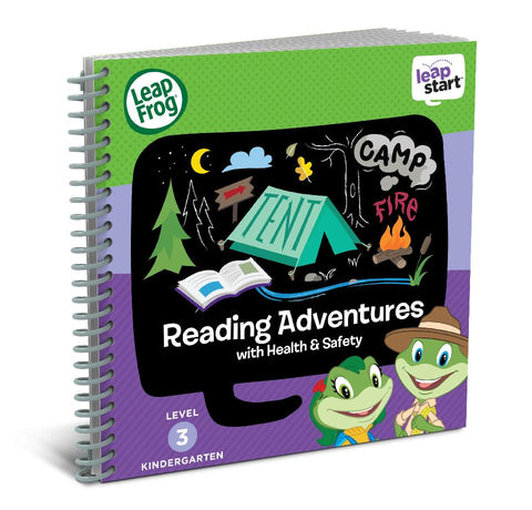 LeapFrog LeapStart Kindergarten Reading Adventures Activity Book, Age 4-6 Years