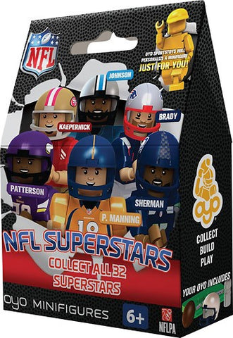 OYO - NFL Superstars Mini Figure Pack - Multi, Age 6+