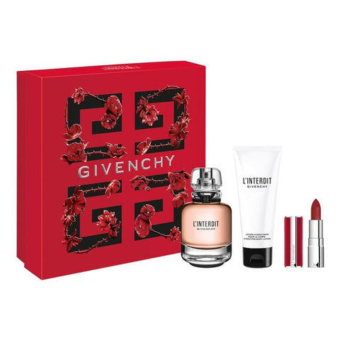 Givenchy  L'Interdit  Eau de Parfum 80ML 3PC Set