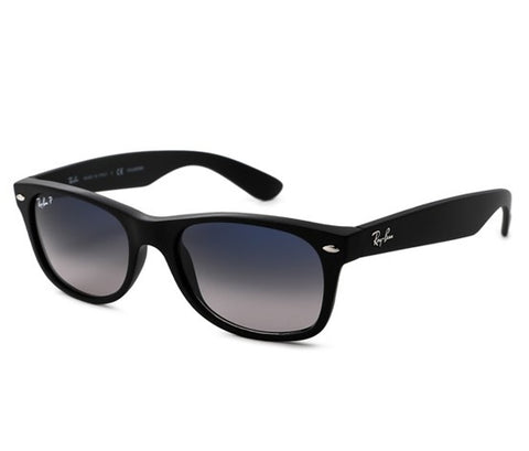 Ray-Ban 0RB2132 601S7852 Unisex New Wayfarer Matte Black Sunglass