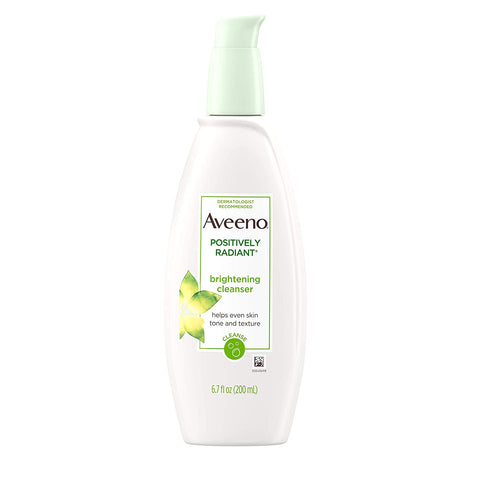 Aveeno Positively Radiant Brightening Cleanser 200ml