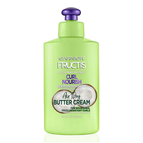 Garnier Fructis Curl Nourish Butter Cream Leave In Treatment 10.2 FL Oz