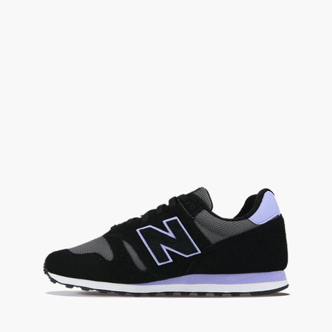 New Balance WL373WND Women Classics Traditionnels Athletic Sneaker Black/White-SHW