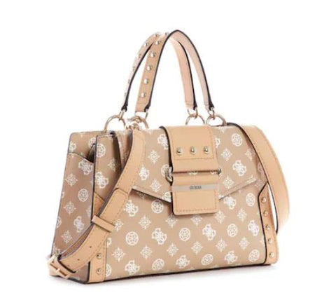 Guess PG812906 Women Greta Girlfriend  Satchel Bag Sand