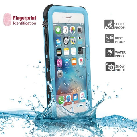 WOW Wireless Apple iPhone 7/8  Waterproof Case Blue