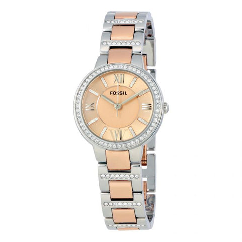 Fossil ES3405 Women Virginia Two-Tone Watch-GL