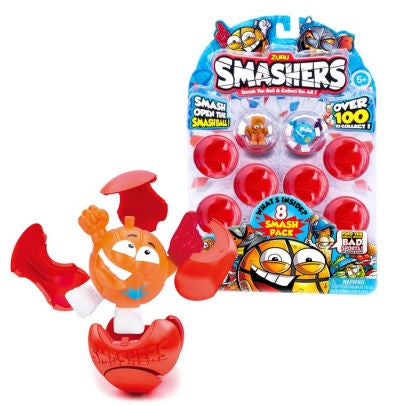 Zuru Smashers- Smash Them The Ball & Collect Em All, Age 3+