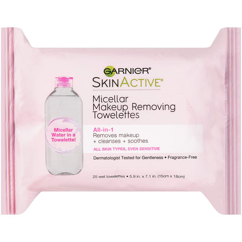 Garnier Skin Active Micellar Makeup Removing Towelettes All-in-1