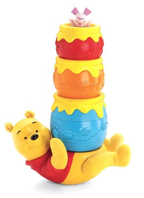 Fisher-Price Disney's Winnie The Pooh Honey Pot Stackers, Age 12M+