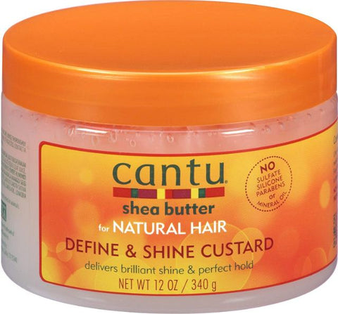 Cantu Shea Butter for Natural Hair Define & Shine Custard 12oz