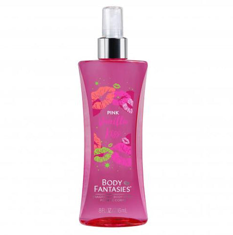 Body Fantasies Signature Fragrance Body Spray Pink Vanilla Kiss 8oz