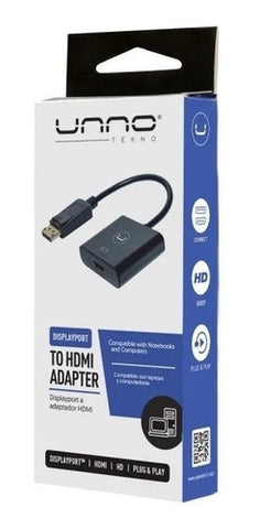 Unno Tekno Adapter Display Port to HDMI