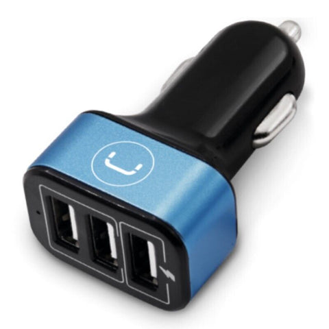 Unno Tekno Car Fast Charger Triple USB 6A