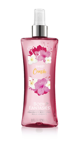 Body Fantasies Signature Fragrance Body Spray Sweet Crush 8oz