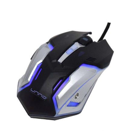 Unno Tekno Mouse Brave Gaming USB (MS6610BK)