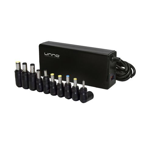 Unno Tekno Universal Laptop Charger Auto Switch 90W (PW5291BK)