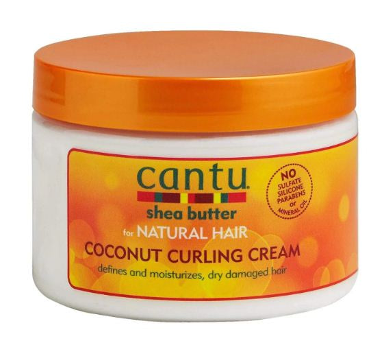 Cantu Shea Butter for Natural Hair Coconut Curling Cream 12oz