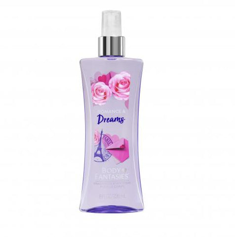 Body Fantasies Signature Fragrance Body Spray, Romance & Dreams 8oz