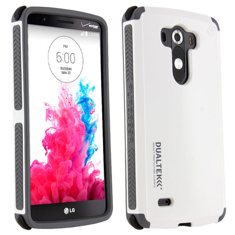 Pure.gear Dualtel impact Protection Science For LG G3 Phone Case-White