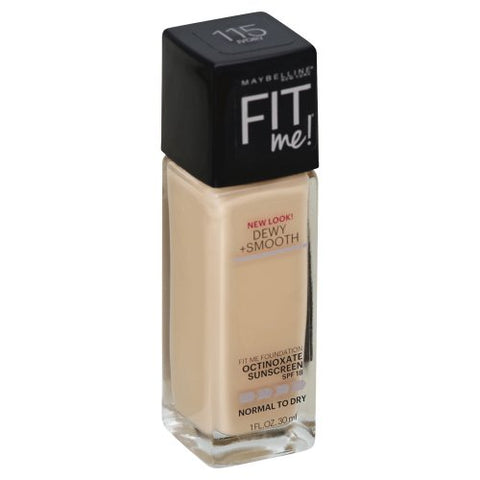 Maybelline Fit Me Dewy + Smooth Foundation SPF 18 - 1 fl oz